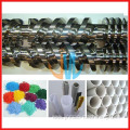 Parallel twin screw and barrel /Screw and barrel for extruder